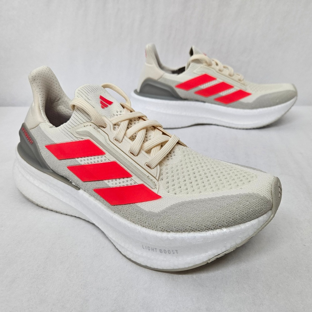 Adidas‎ Ultraboost 5X W Running Shoes JH9021 Wonder White Red Women's Size 6